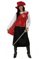 Costume de Mousquetaire de cape et d'épée