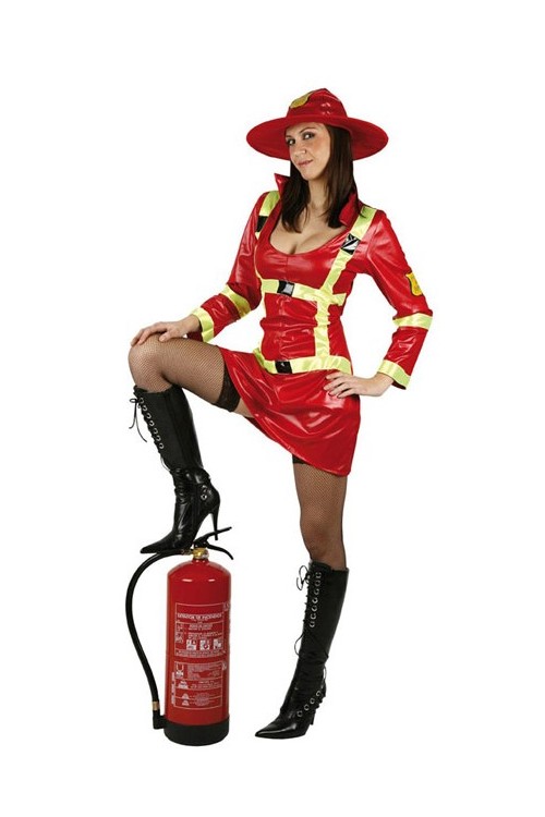 D guisement Pompier Femme et une gamme de h ros