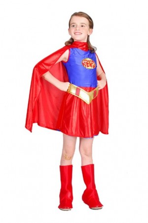 Costume Super Héros Fille