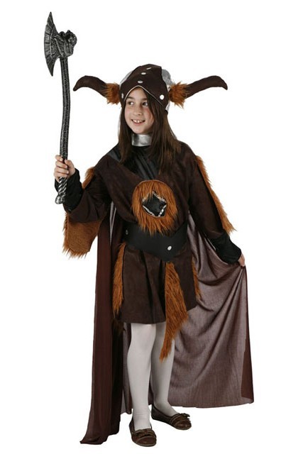 D guisement Viking Fille Et Autres Costumes Viking pour Enfants