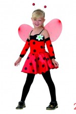 Costume Fille de Coccinelle