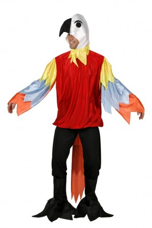 Deguisement Perroquet Multicolor