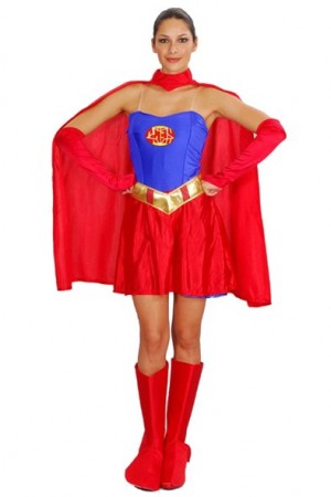Costume Super Heroine Woman 