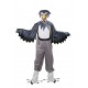 Costume d'Oiseau Gris et Blanc