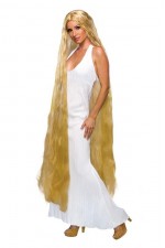 Perruque de Princesse Blonde Longue