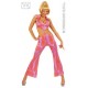 Costume tunique disco femme