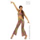 Costume tunique disco femme