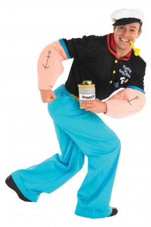 Costume  Popeye - Taille Unique