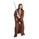 Costume + capuche adulte robe Jedi™ marron - Taille Unique