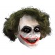 Masque Joker™  3/4 avec cheveux