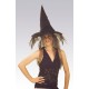 Chapeau sorcier luxe halloween