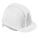 Casque de chantier (blanc, jaune ou rouge)