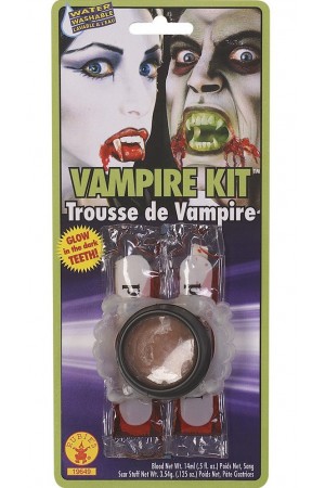 Kit Vampire avec crocs phosphorescents