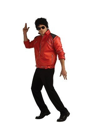 Veste rouge luxe "Beat it" Michael Jackson®