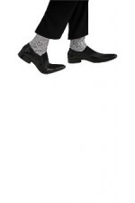 Chaussettes argent enfant Michael Jackson®