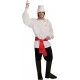 Costume homme russe blanc - Taille Unique