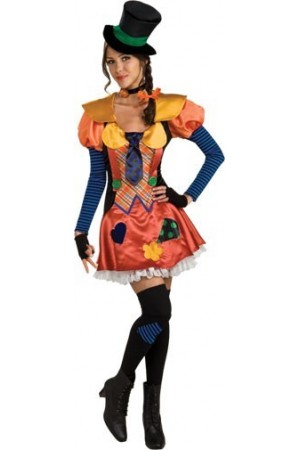 Costume femme clown - Taille Unique