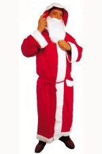 Le manteau de d&eacute;guisement de P&egrave;re Noel