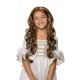 Perruque enfant princesse chatain