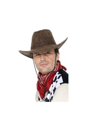 Chapeau de cowboy Marron