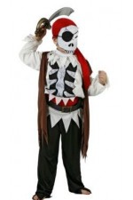 Costume pirate squelette