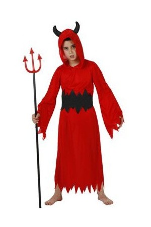 Costume demon rouge