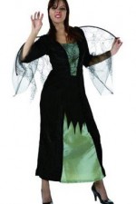 Costume femme vampire noirgris