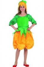 Costume fille citrouille