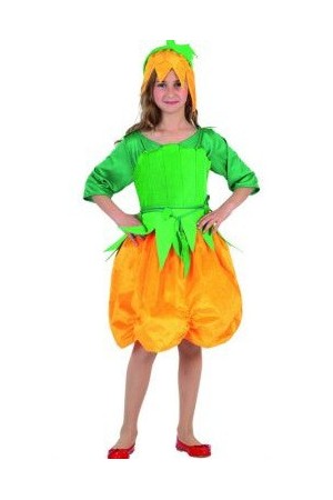 Costume fille citrouille