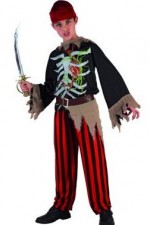 Costume squelette pirate