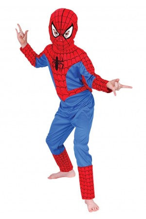 Costume Spiderman enfant cagoule