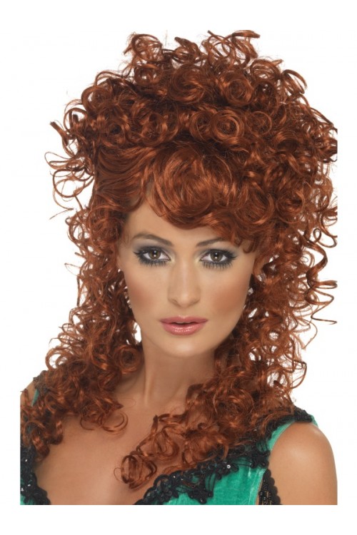 Deguisement perruque store rousse
