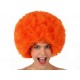 Perruque Afro Orange