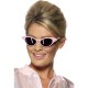 Lunettes Disco Roses Diamant