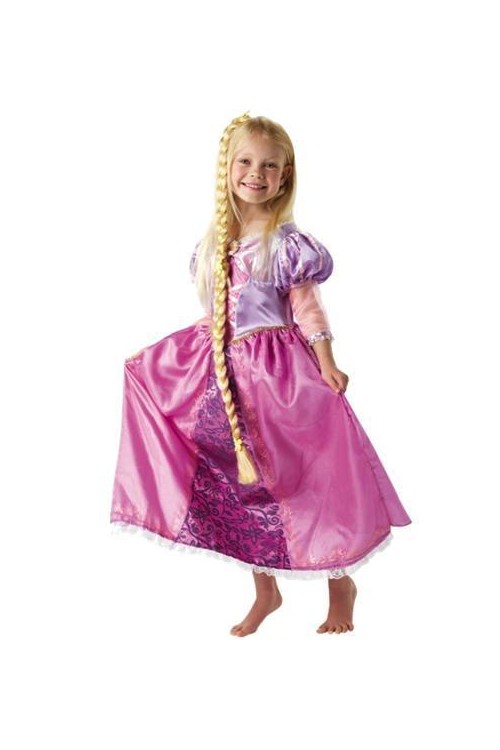 Costume Raiponce Panoplie Luxe : Vente de déguisements Princesse et Costume  Raiponce Panoplie Luxe