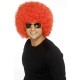 Perruque Afro Rouge