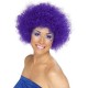 Perruque Afro Violet